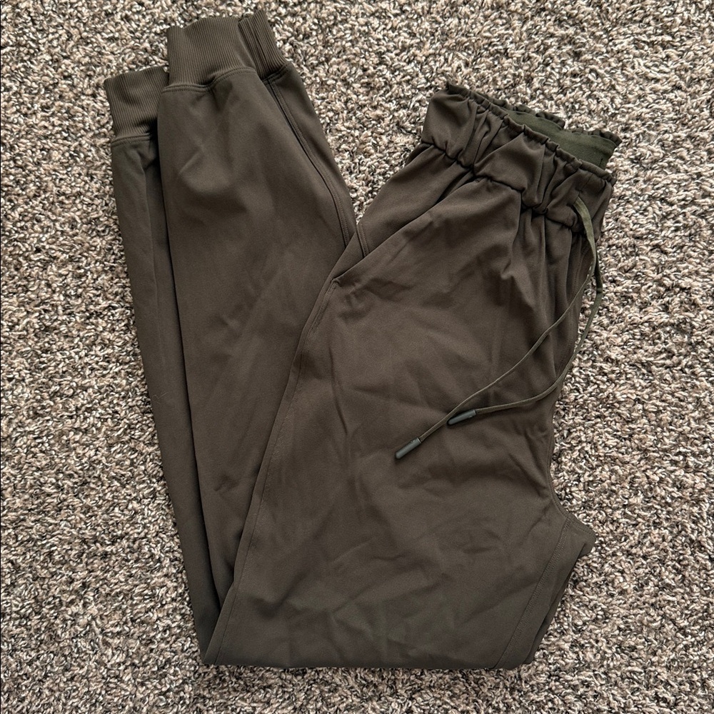 Lululemon Olive Green Joggers